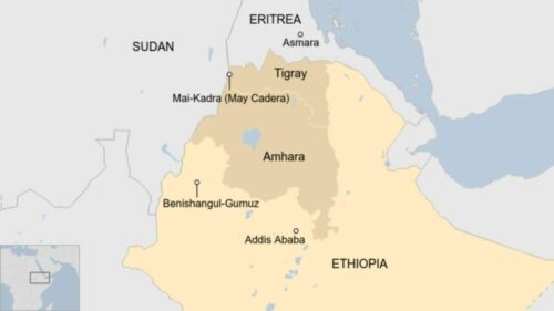 la guerra civile in Tigray vede dalla stessa parte Etiopia e Eritrea